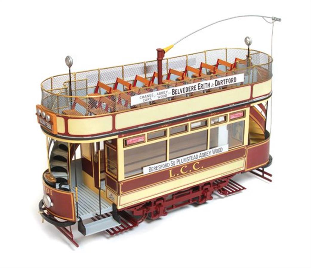 OcCre 1/24 53008 London LCC 106 Wooden Tram Kit