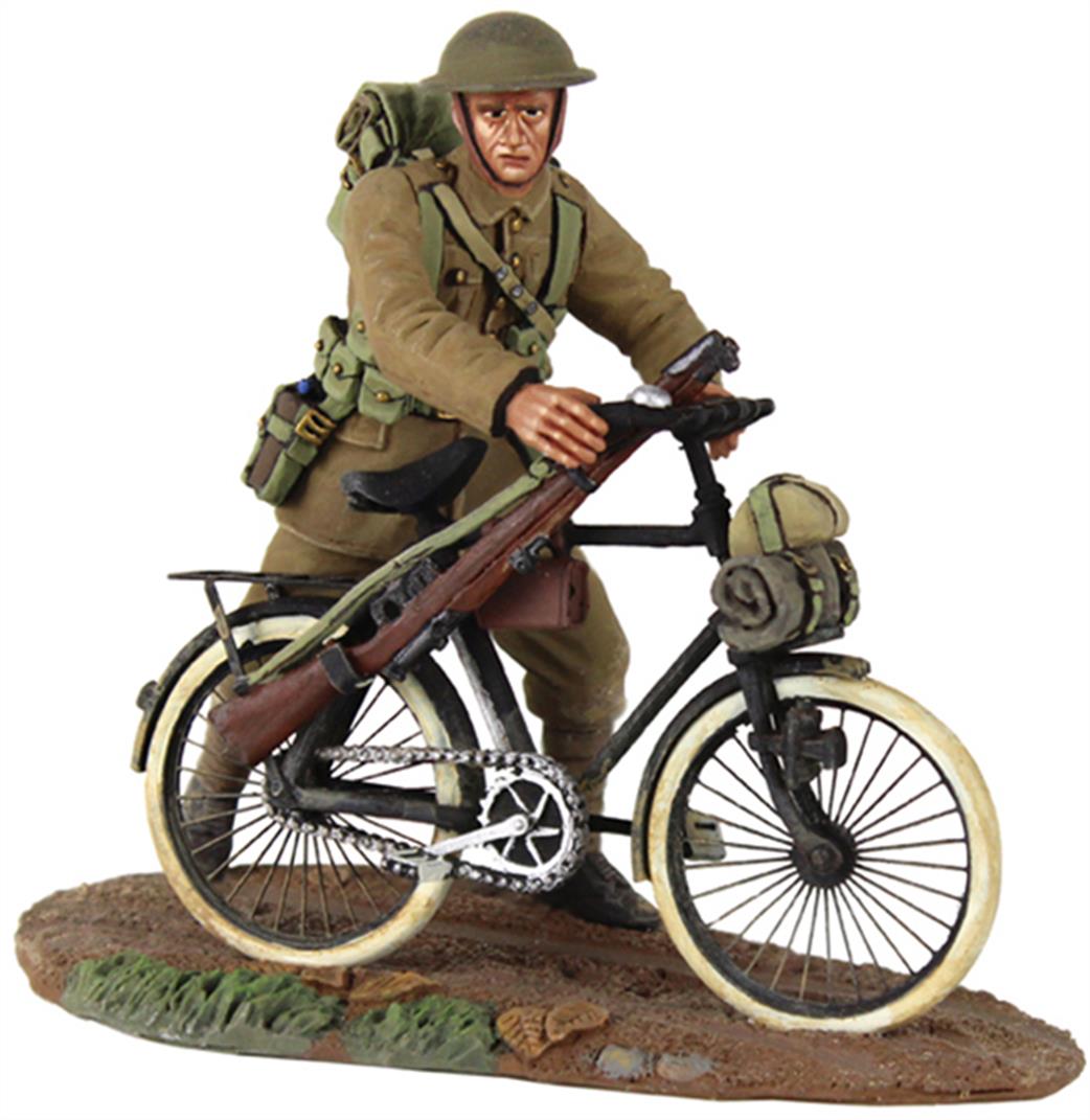 WBritain 1/30 23085 1916-17 British Infantry Pushing Bicycle No.1 - 2 Piece Set