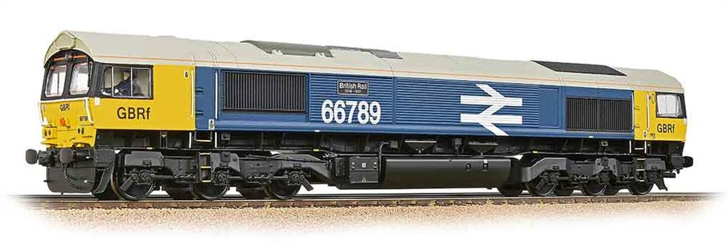 Bachmann 32-740 GBRf 66789 British Rail 1948-1997 Class 66 Large Logo Blue OO