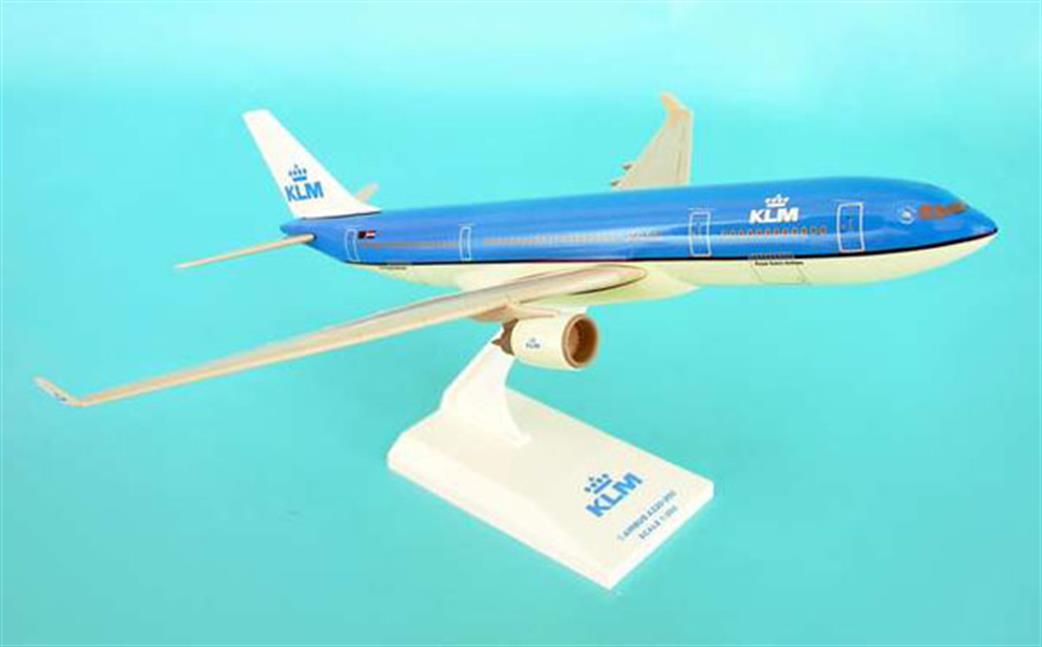 Skymarks 1/200 SKR166 Airbus A330-200 KLM Airliner Model