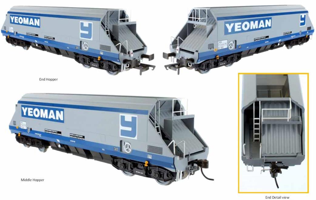 Dapol OO 4F-050-111 Foster Yeoman O&K JHA Hopper Wagon 19375 Inner Wagon Later Livery