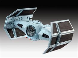 Revell 1/121 Darth Vader's Tie Fighter Star Wars Easy Kit 03602No. of parts 21 ,Length 71 mm Wingspan 81 mm, Skill Level 1