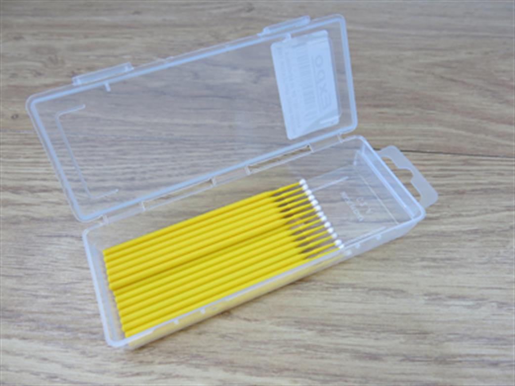 Expo  A45811 Micro Applicators in a Resealable Box containing 20 Medium Size Bendable