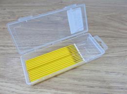 A45811 - 20 Piece Dispenser Box Medium Yellow Bendable ApplicatorsIdeal for precise application of glue, paint, solvents &amp; lubricants!