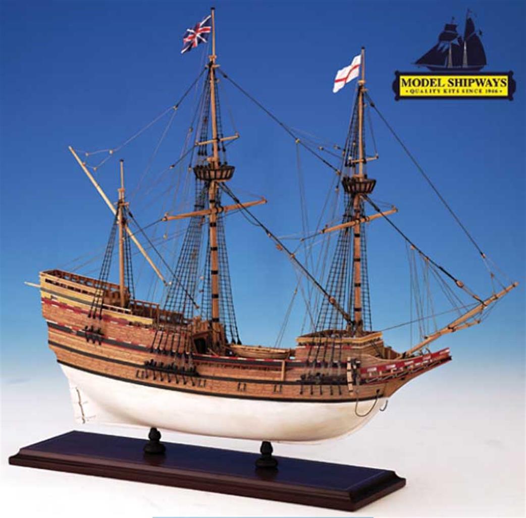 Model Shipways 1/76 MS2020 Mayflower Plank on Bulkhead Kit