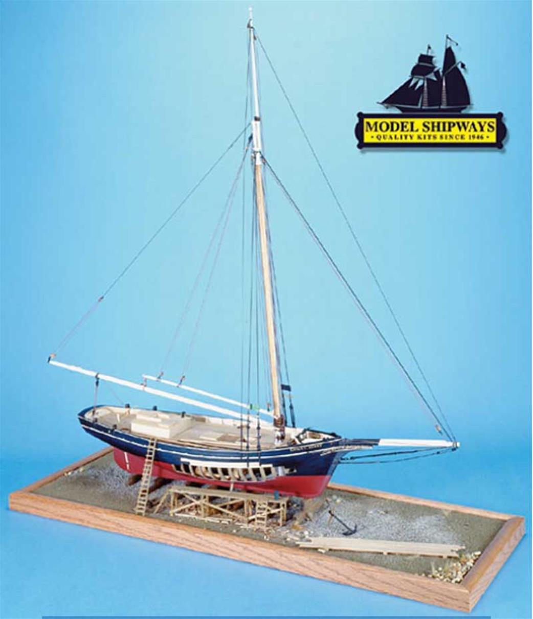 Model Shipways 1/32 MS2150 Emma C Berry Lobster Smack Plank on Frame Kit