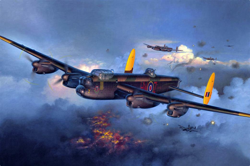 Revell 04300 Avro Lancaster Mk1-3 WW2 RAF Heavy Bomber Kit 1/72