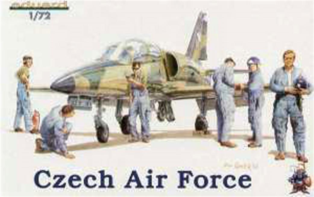 Eduard 7501 Modern Czech Air Force Figures Set Of 6 1/72