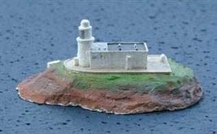 Cast by Len Jordan for Coastlines. The lighthouse is on the North Devon Coast opposite Lundy Island in the Bristol Channel.