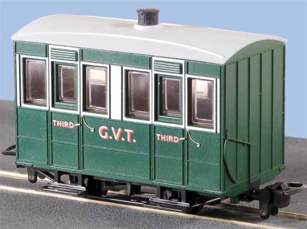Peco OO9 GR-500 Glyn Valley Tramway Enclosed Coach