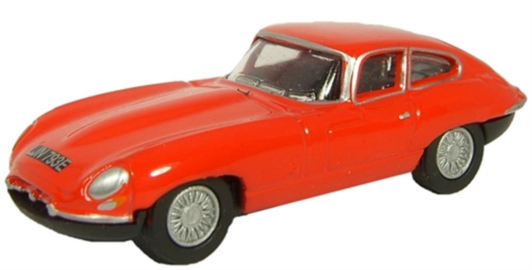 Oxford Diecast 1/76 76ETYP002 Jaguar E Type Carmen Red Car Model
