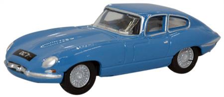 Oxford Diecast 1/76 Jaguar E Type Coupe Bluebird Blue (Donald Campbell) 76ETYP010