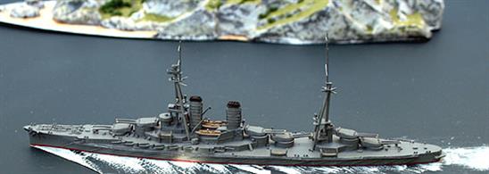 One of the largest, fastest and most powerful battleships in the world when it joined the Japanese Navy 1n 1917.