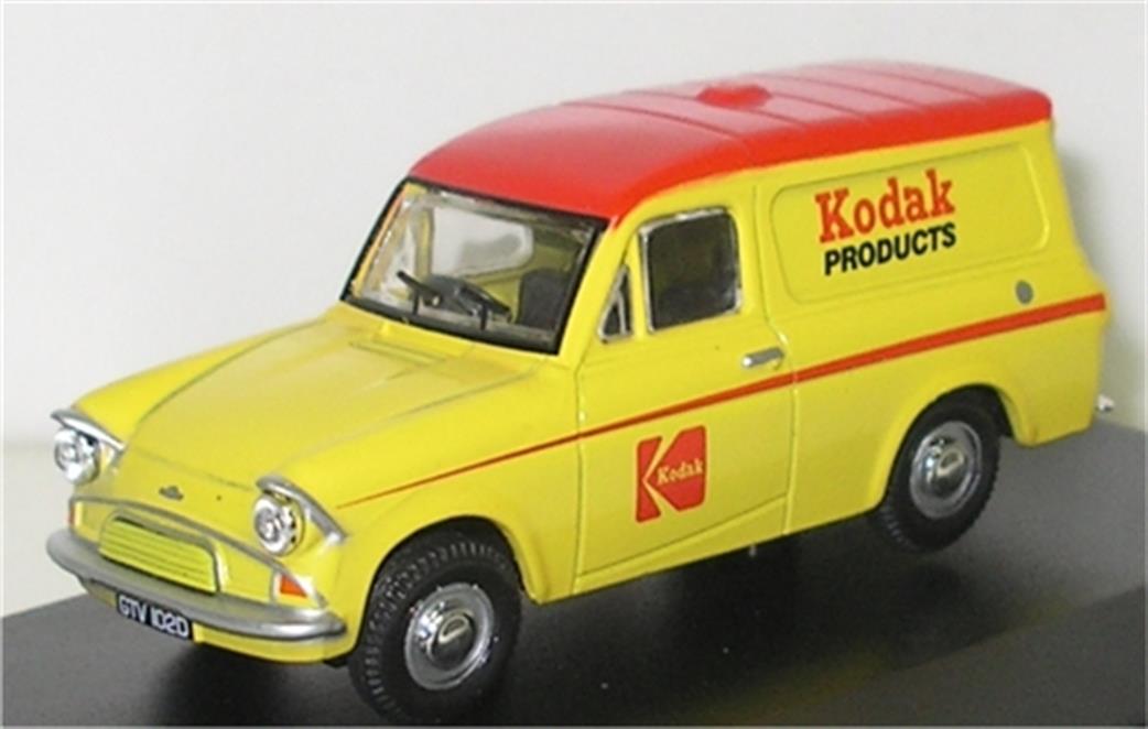 Oxford Diecast 1/43 ANG035 Ford Anglia Van Kodak