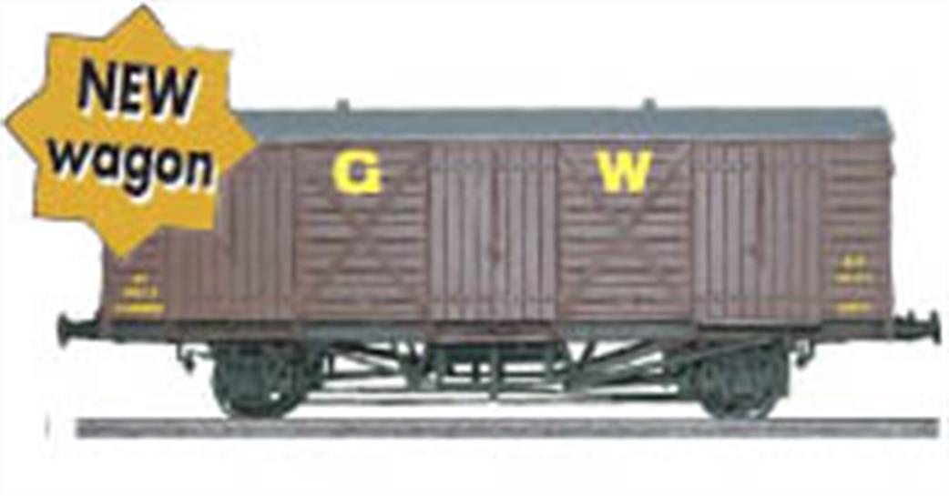 Dapol OO 4F-014-035 GWR Fruit D Express Fruit Van 2842 Brown