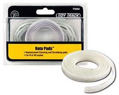 Spare cleaning pads for Roto Clean wheel cleaner units.