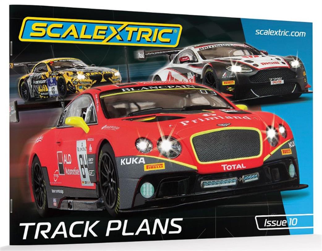 Scalextric 1/32 C8334 Sport Track Plans Book Issue 10