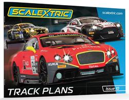 Scalextric C8334 Sport Track Plans Book Issue 10The 10th Edition Scalextric Track Plans book is the ideal tool to offer some inspiration and detail on how to take your layout to the next stage. The book boasts no less than 69 layout options of all shapes and sizes, analogue and digital, bespoke and actual replica examples of world-famous race tracks.