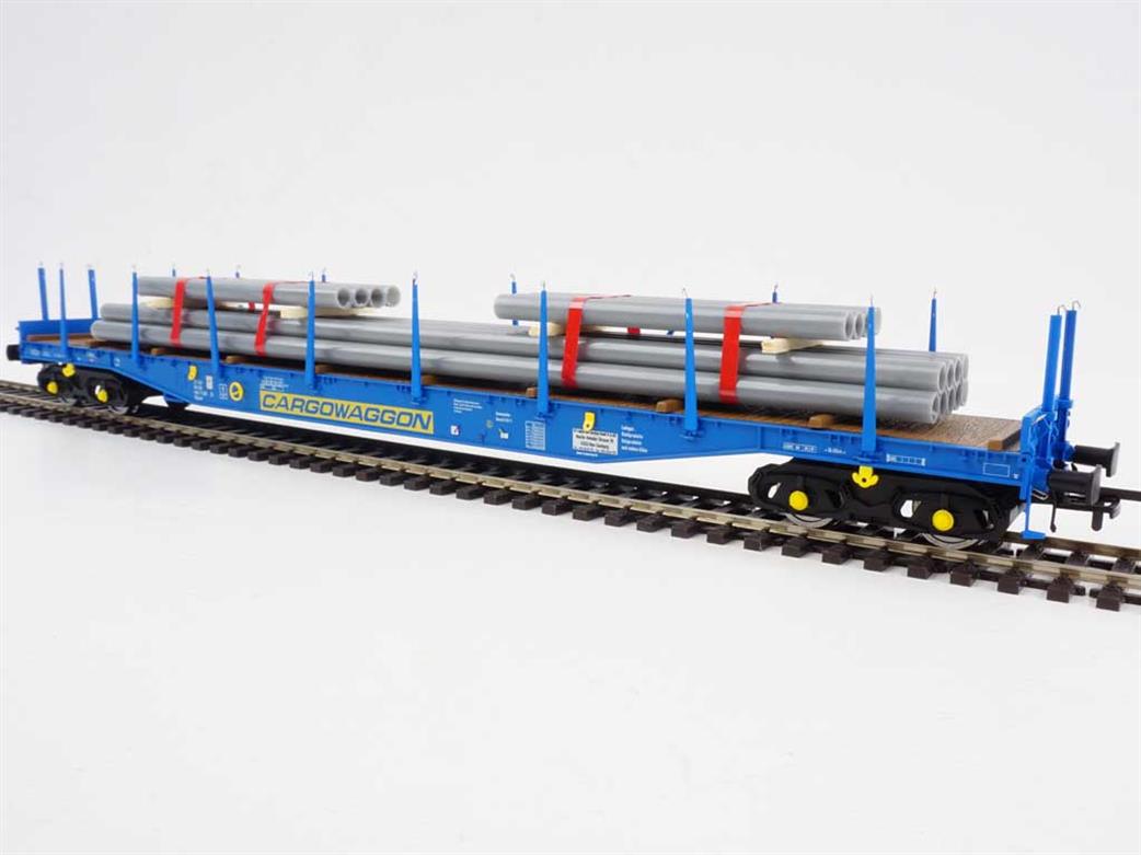 Heljan OO 5112 Cargowaggon 4647 035 Bogie Flat with Load