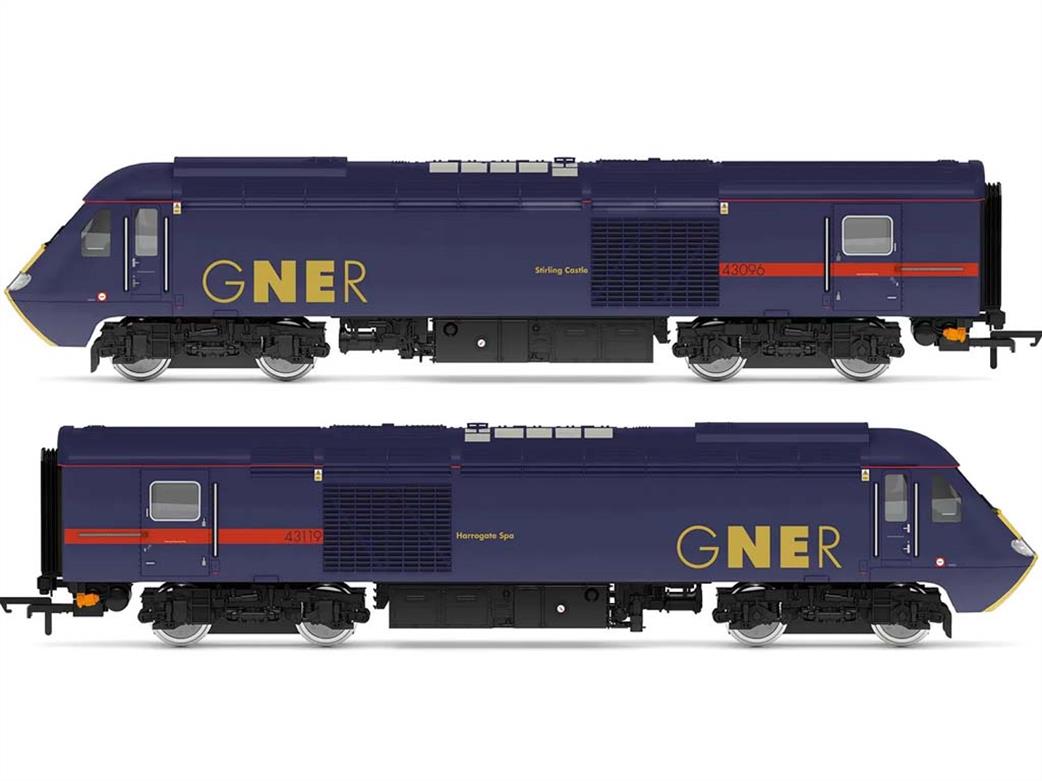 Hornby OO R30343 GNER HST Train Pack GNER Dark Blue Livery