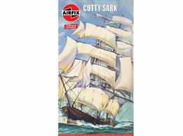 Airfix A09253V 1/130th Scale Cutty Sark 1869 Sailing Ship KitNumber of Parts 220