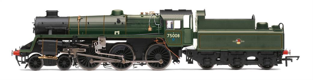 Hornby OO R3547 BR 75008 Standard Class 4MT 4-6-0 BR Lined Green Late Crest