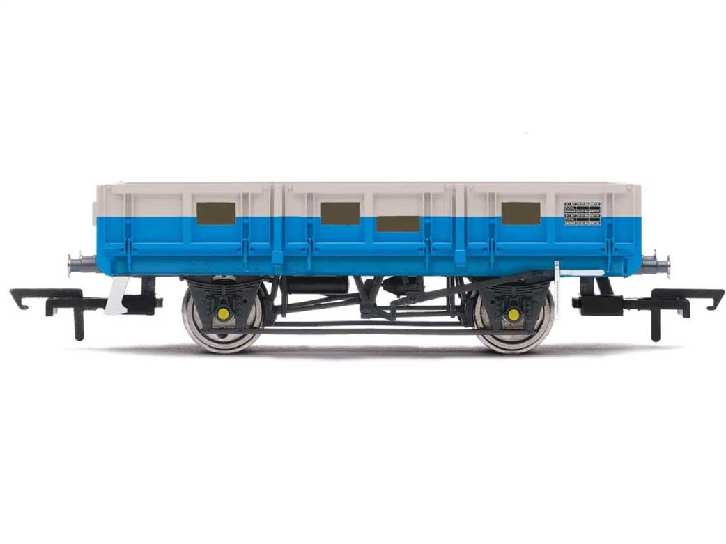 Hornby OO R60223 BR ZBA Rudd DB972606 Engineering Department Open Wagon Engineers Blue & Grey