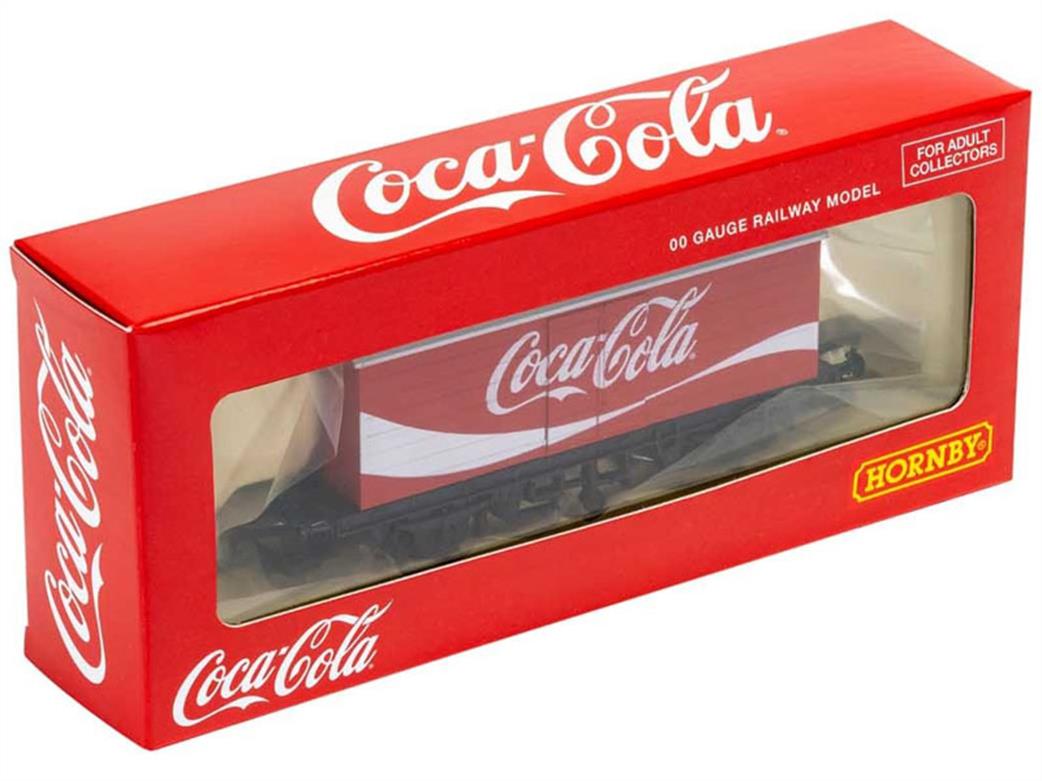 Hornby OO R6934 Coca Cola Covered Box Van