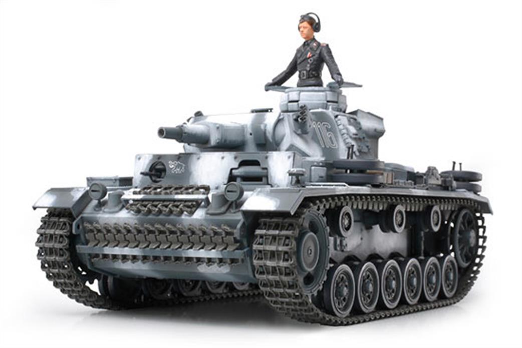 Tamiya 1/35 35290 German WW2 Pz.Kpfw 3 Ausf N Tank Kit