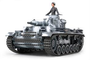 Tamiya 35290 1/35 Scale German WW2 Pz.Kpfw 3 Ausf N TankLength 154mm