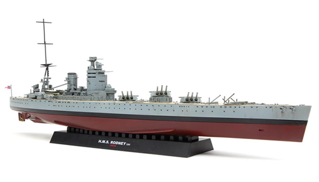 Meng 1/700 PS-001 HMS Rodney WW2 Royal Navy Battleship Kit