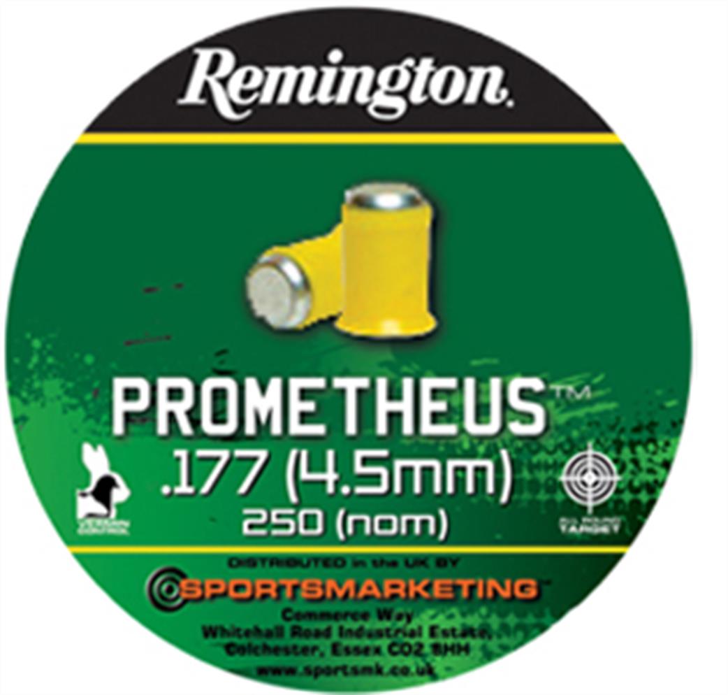 Remington  REMUKPROM177 Prometheus 177 Air Gun Pellets Tin of 250