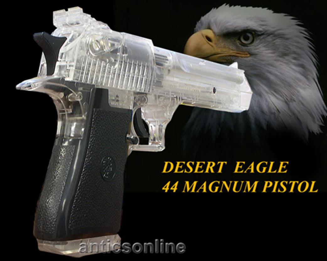 3PSA 1/1 90181 Desert Eagle Transparent 6mm BB Pistol