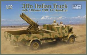 IBG Models 35053 1/35th 3Ro Italian Truck 100/17 Howitzer Gun Kit