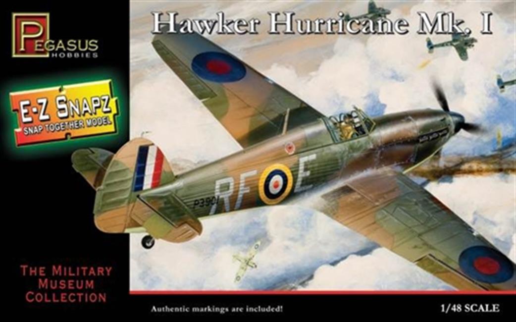 Pegasus Hobbies 1/48 8411 Hawker Hurricane Mk1
