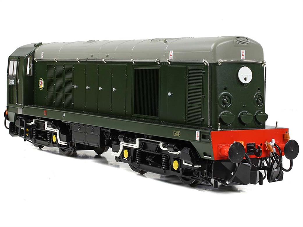Bachmann OO 35-352A BR D8102 Class 20 Diesel Locomotive Headcode Discs & Tablet Catcher Green Coach Roundel Crests