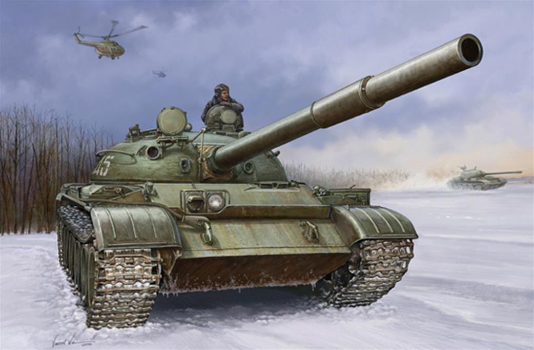 Trumpeter 1/35 01546 Russian T-62 Model 1960 MBT Tank Kit