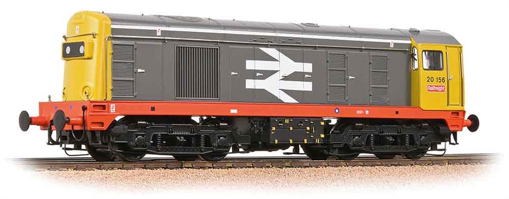 Bachmann 32-030DS BR 20156 Class 20 Bo-Bo Diesel Locomotive Railfreight Red Stripe Livery DCC and Sound OO