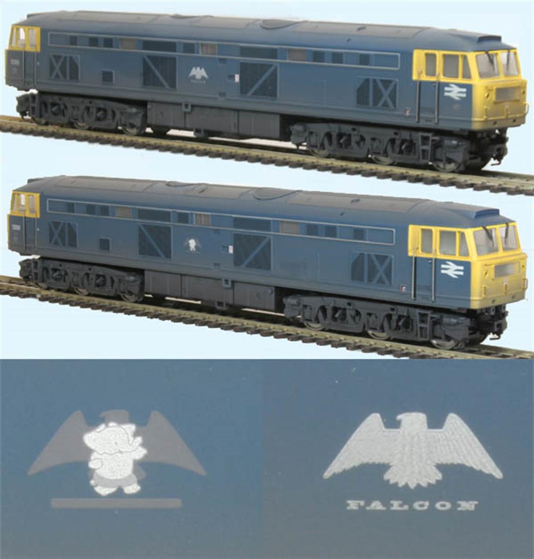 Heljan OO 53041 BR Brush Type 4 Prototype 1200 Falcon Blue Weathered Limited Edition