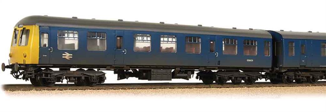 Bachmann OO 31-325A BR Class 105 Cravens 2-Car DMU Blue with Yellow Ends Weathered