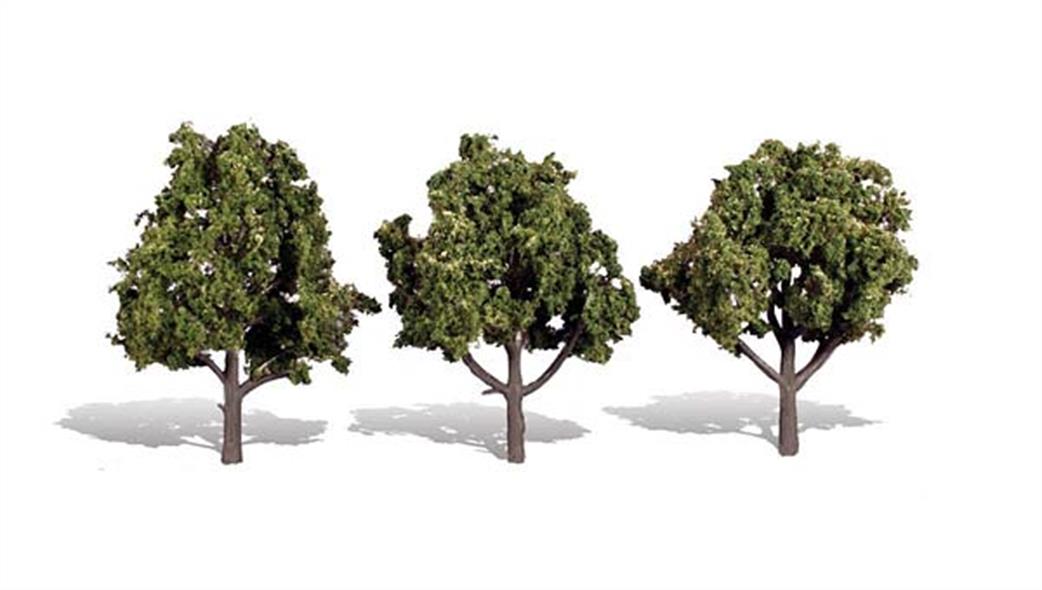 Woodland Scenics TR3510 Classic Trees 4in - 5in Pack of 3