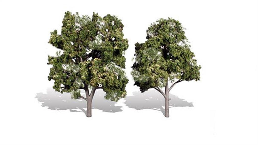 Woodland Scenics  TR3513 Classic Trees 5in - 6in Pack of 2