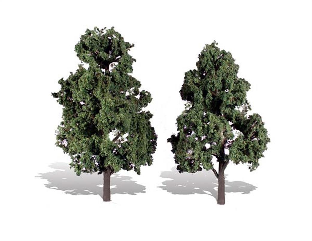 Woodland Scenics  TR3517 Classic Dark Trees 6in - 7in Pack of 2