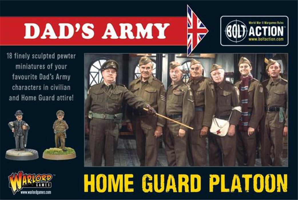 Warlord 28mm WGB-BI-06 Dad's Army, Home Guard Platoon