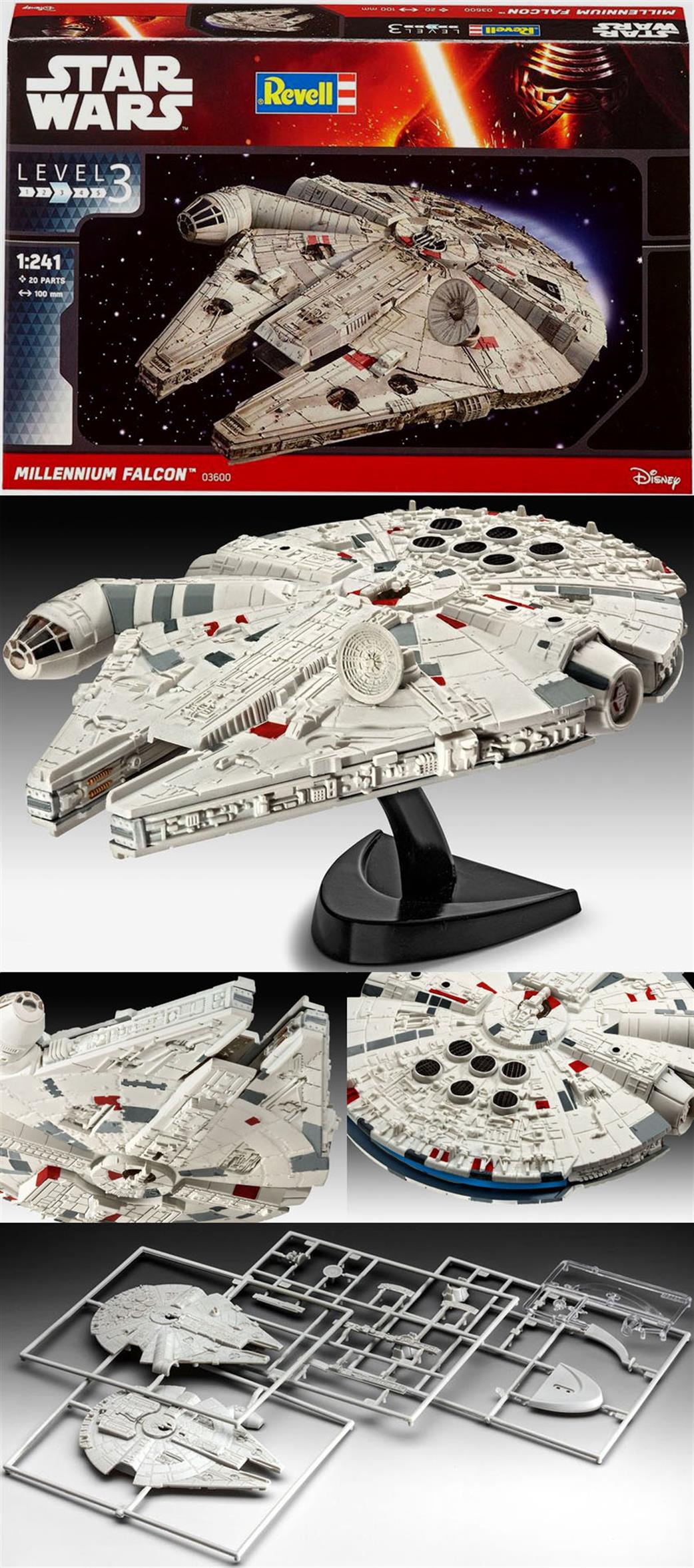 Revell 1/241 01100 Millennium Falcon from Star Wars