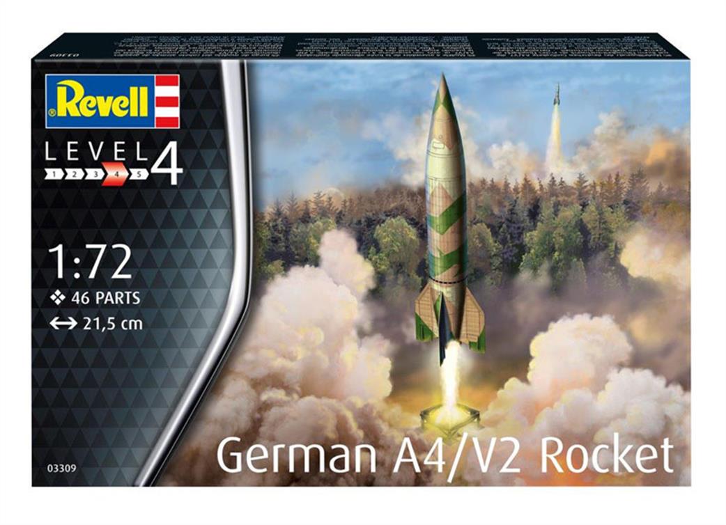 Revell 1/72 03309 German WW2 A4/V2 Rocket Kit