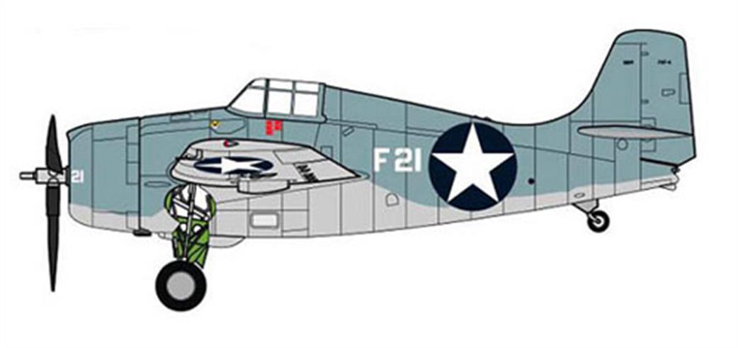 Dragon Wings 1/72 50198 US Navy F4F-4 Wildcat VF-11 Guadalcanel 1943 Aircraft Model