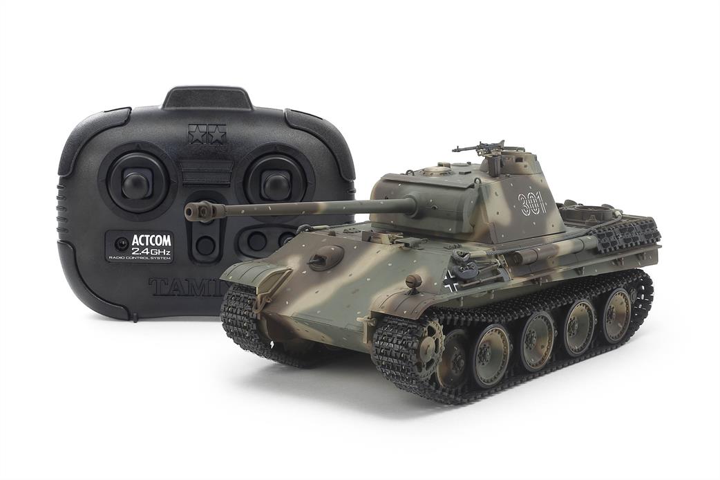 Tamiya 1/35 48219 German WW2 RC Panther G  Llate Version Tank Kit