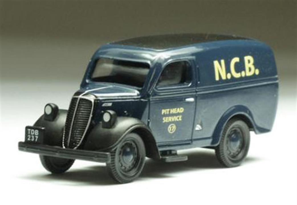 Classix Scenix 1/76 EM76625 Ford E83W Estate National Coal Board Dark Blue