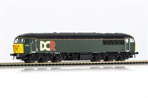 Hornby  R3660 00 Gauge DCR 56303 Class 56 Diesel Locomotive  Devon &amp; Cornwall Railways LiveryDetailed model of the BR class 56 freight locomotives built in the late-1970s. Hornbys model features a diecast chassis with centrally mounted motor driving all six axles, complemented with a detailed bodyshell designed to replicate the detail changes made during the construction of the 135 locomotives in the class, building having been split between three works, and subsequent modifications in service.
